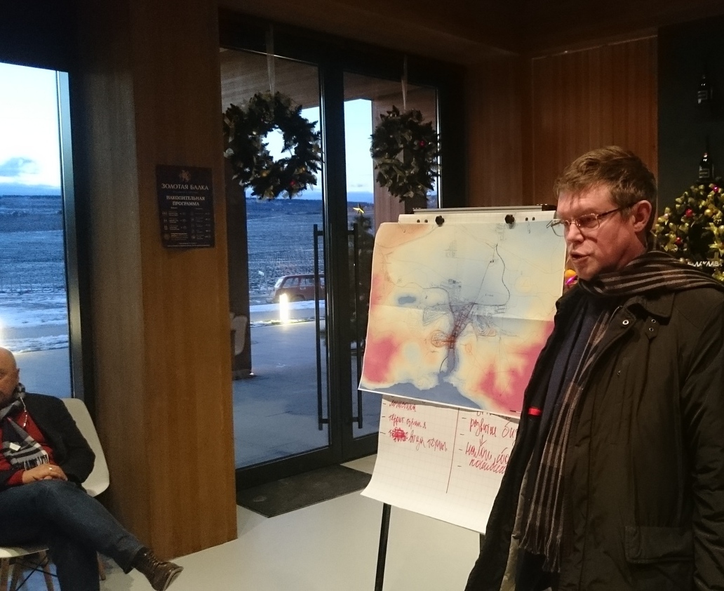 Проектный семинар в Шампанерии под рук. Ю.С.Кондакова. Докладывает А.Щукин. Декабрь 2016 ­